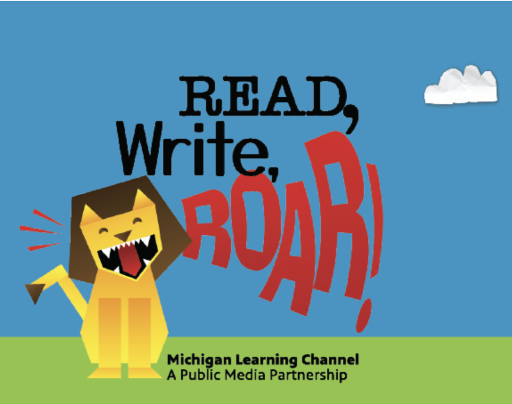 Read, Write, Roar logo